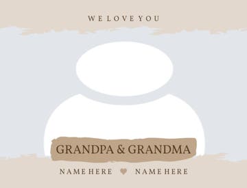 Picture of Grandparents-03 30x40 Fleece (Bleed)