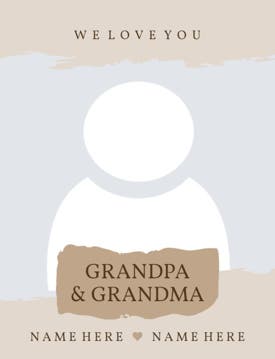 Picture of Grandparents-03 40x30 Fleece (Bleed)
