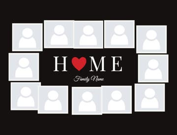 Picture of Family-09 30x40 Sherpa (Bleed)
