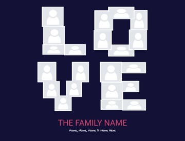 Picture of Family-10 30x40 Sherpa (Bleed)