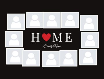 Picture of Family-09 30x40 Fleece (Bleed)