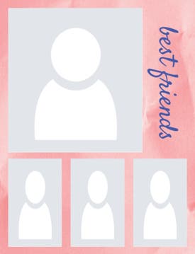 Picture of Friends-02 40x30 Sherpa (Bleed)
