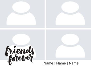 Picture of Friends-01 30x40 Fleece (Bleed)