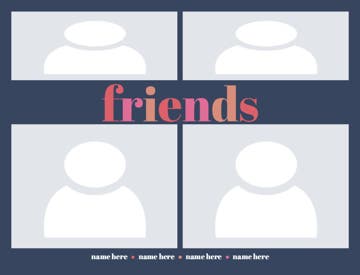Picture of Friends-07 30x40 Fleece (Bleed)
