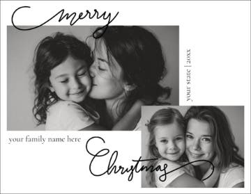 Show details for Elegant Calligraphy - 4" x 5.5" Picture of Elegant Calligraphy - 4" x 5.5"