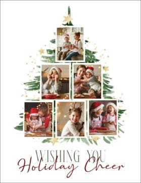 Show details for Holiday Tree - 5.5" x 4" Picture of Holiday Tree - 5.5" x 4"
