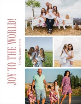 Show details for Joy to the world - 5.5" x 4" Picture of Joy to the world - 5.5" x 4"