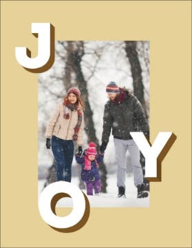 Show details for Snowy Joy - 5.5" x 4" Picture of Snowy Joy - 5.5" x 4"