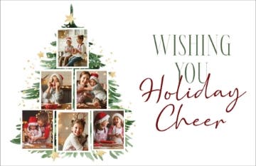 Show details for Holiday Tree - 6" x 9" Picture of Holiday Tree - 6" x 9"