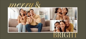 Show details for Merry & Bright - 4" x 8" Picture of Merry & Bright - 4" x 8"