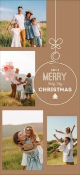 Show details for Holly Jolly - 8" x 4" Picture of Holly Jolly - 8" x 4"