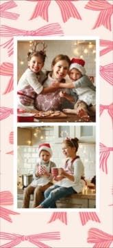 Show details for Striped Bow - 8" x 4" Picture of Striped Bow - 8" x 4"