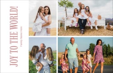 Picture of Joy to the world - 4.6" x 7.2"