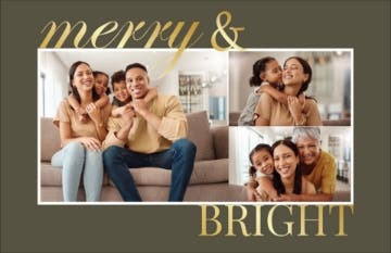 Picture of Merry & Bright - 4.6" x 7.2"