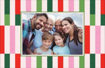 Picture of Colorful Stripes - 4.6" x 7.2"