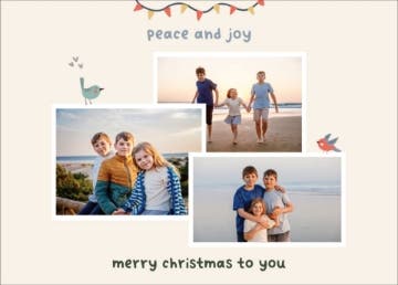 Picture of Peace and Joy - 4.6" x 7.2"