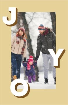 Picture of Snowy Joy - 7.2" x 4.6"