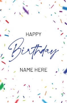 Picture of Birthday Foam Board 9 - 17x11