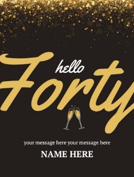 Picture of Birthday Foam Board 11 - 24x18