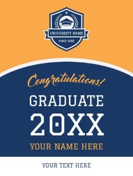 Picture of Graduation Foam Board 1 - 24x18