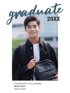 Picture of Graduation Foam Board 9 - 24x18