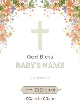 Picture of Religious Foam Board 5 - 24x18