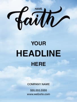 Picture of Religious Foam Board 10 - 24x18