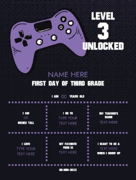 Picture of Back to School Foam Board 1 - 24x18