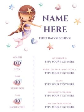 Picture of Back to School Foam Board 2 - 24x18