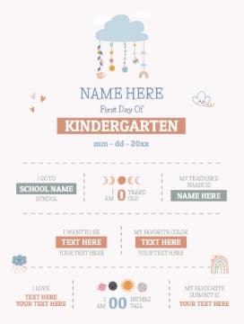 Picture of Back to School Foam Board 11 - 24x18