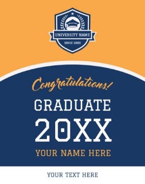 Picture of Graduation Foam Board 1 - 28x22