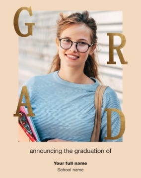 Picture of Graduation Foam Board 13 - 28x22