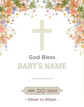 Picture of Religious Foam Board 5 - 28x22