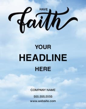 Picture of Religious Foam Board 10 - 28x22