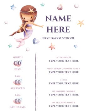 Picture of Back to School Foam Board 2 - 28x22