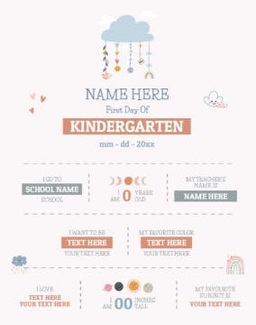 Picture of Back to School Foam Board 11 - 28x22