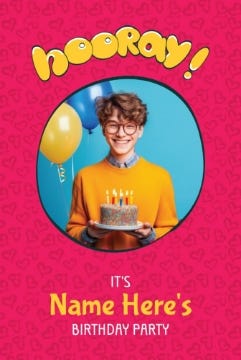 Picture of Birthday Foam Board 4 - 36x24