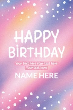 Picture of Birthday Foam Board 13 - 36x24
