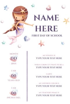 Picture of Back to School Foam Board 2 - 36x24