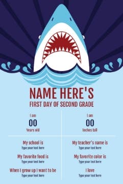 Picture of Back to School Foam Board 5 - 36x24