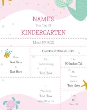 Picture of Back to School Foam Board 8 - 36x24