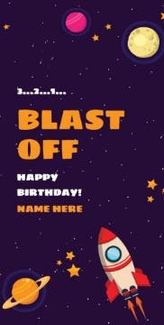 Picture of Birthday Foam Board 10 - 48x24