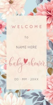Picture of Baby Shower Foam Board 1 - 48x24