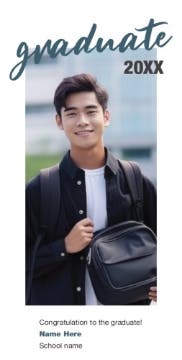 Picture of Graduation Foam Board 9 - 48x24