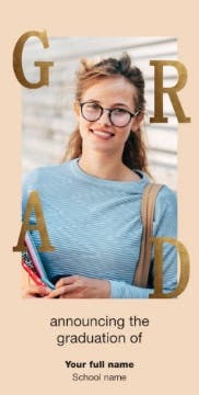 Picture of Graduation Foam Board 13 - 48x24