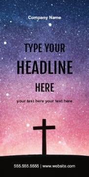 Picture of Religious Foam Board 8 - 48x24