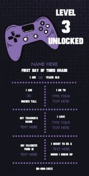 Picture of Back to School Foam Board 1 - 48x24