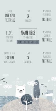 Picture of Back to School Foam Board 3 - 48x24