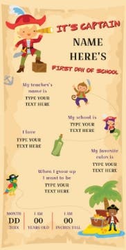 Picture of Back to School Foam Board 4 - 48x24