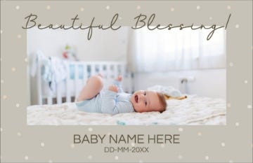 Picture of Beautiful Blessings - 4.6" x 7.2"